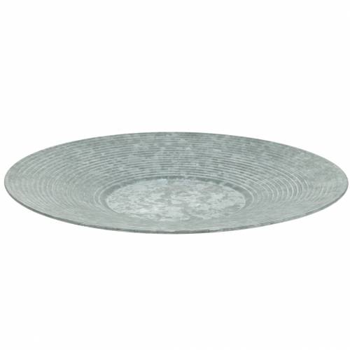Artículo Placa decorativa placa de zinc Ø35cm