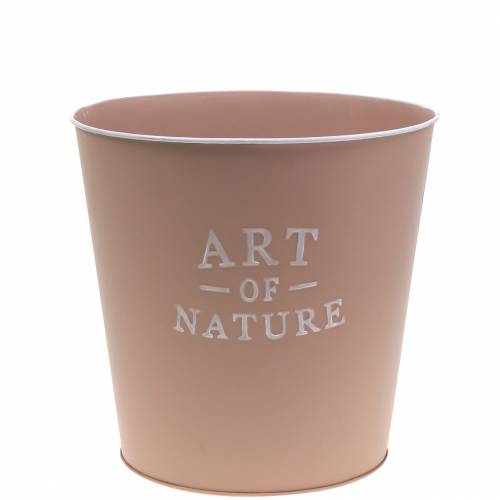 Artículo Maceta zinc Art of Nature rosa viejo Ø17,5cm H15cm