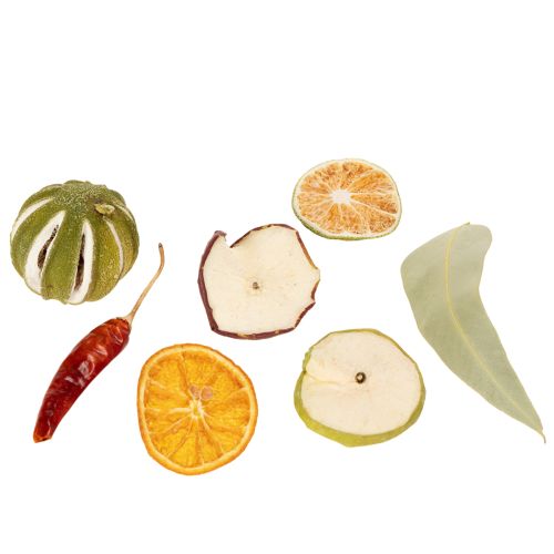Artículo Rodajas de frutos secos para decoración natural DIY y proyectos de manualidades 100g