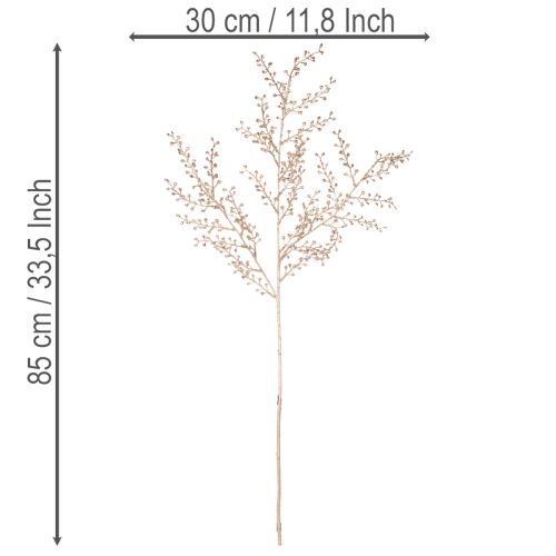 Rama artificial con pequeñas bayas, 85 cm | Floristik24.es