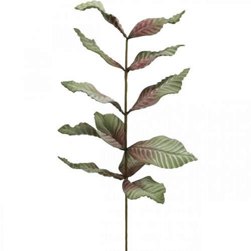 Artículo Planta artificial rama decorativa espuma verde rojo marrón Al. 68 cm