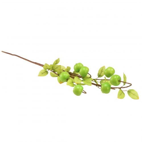 Artículo Rama de manzano artificial decorativa verde 80cm