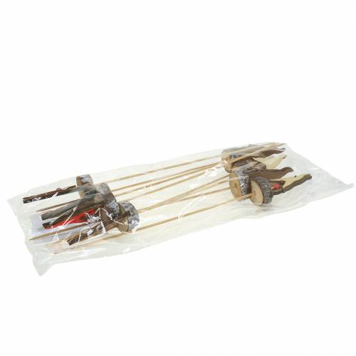Floristik24 Deco enchufe enano 9cm 8pcs
