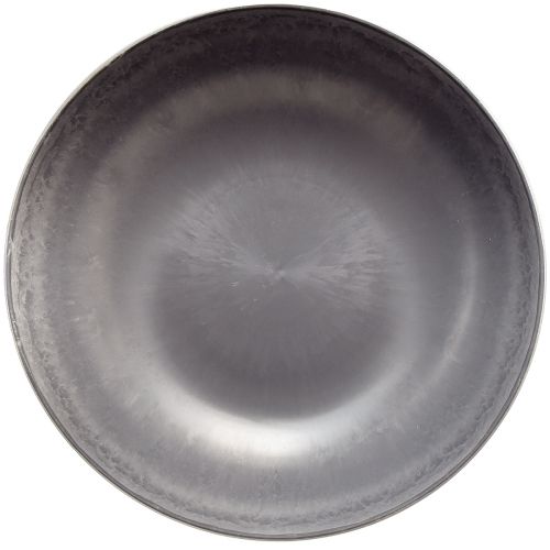 Artículo Elegante cuenco gris mate 37 cm - superficie texturizada, versátil para decoración - 3 piezas