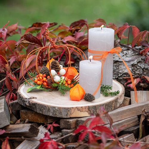 Artículo Alambre de aluminio para manualidades, naranja, Ø2 mm, 500 g, 60 m, para decoraciones DIY