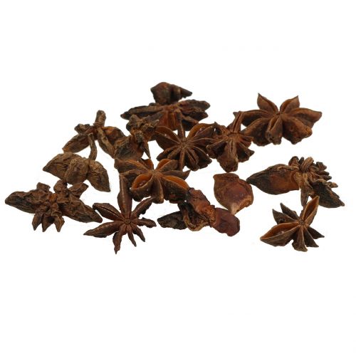 Floristik24 Anís estrellado artículo decorativo artesanal decoración natural anís seco 250g