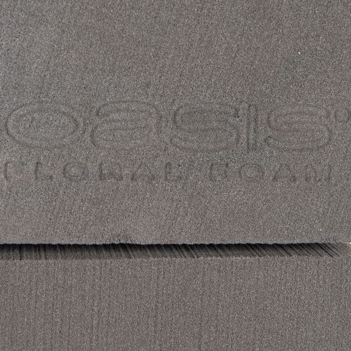 Artículo Figura de cactus de espuma floral, negra, 38 cm x 74 cm