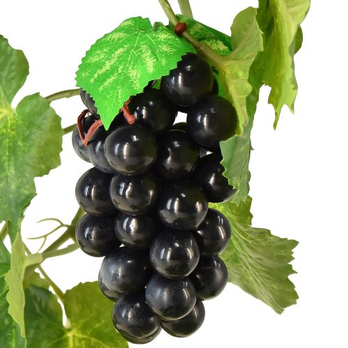 Artículo Guirnalda de hojas decoración uvas verde azul 169x10x15cm
