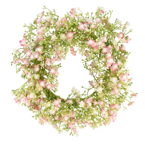 Artículo Corona de flores artificiales corona de puerta decoración de pared Ø30cm H6cm