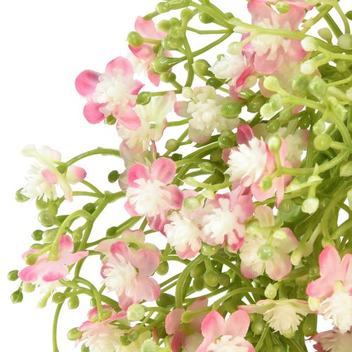 Artículo Corona de flores artificiales corona de puerta decoración de pared Ø30cm H6cm
