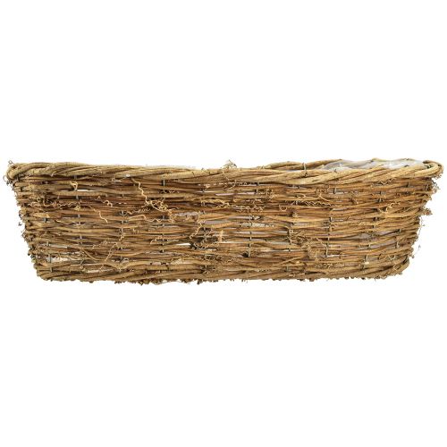 Artículo Cesta para plantas de vid ovalada natural 49,5x22x13cm
