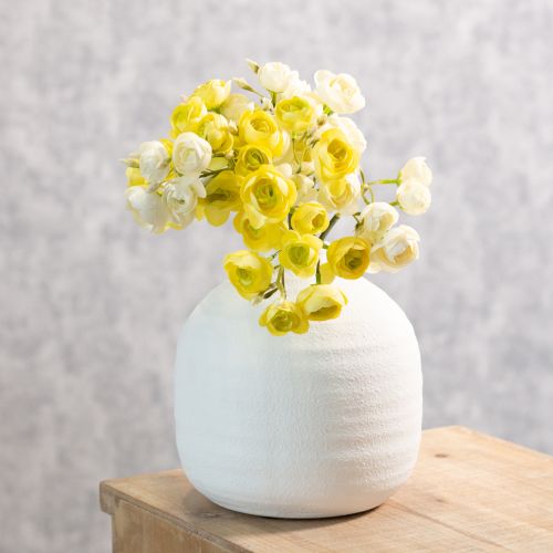 Artículo Ramo de ranúnculos artificiales, decoración floral duradera para primavera, 32 cm, 5 piezas