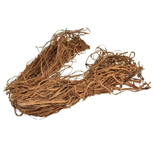 Floristik24 Material artesanal fibras decorativas naturales fibras naturales exóticas marrones 500g