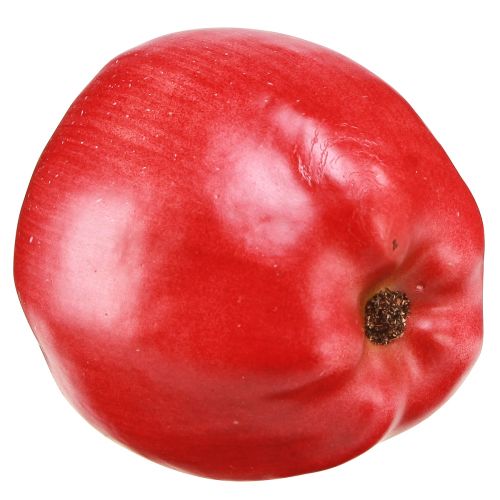 Artículo Deco Manzana Fruta Artificial Roja Real Touch 9cm