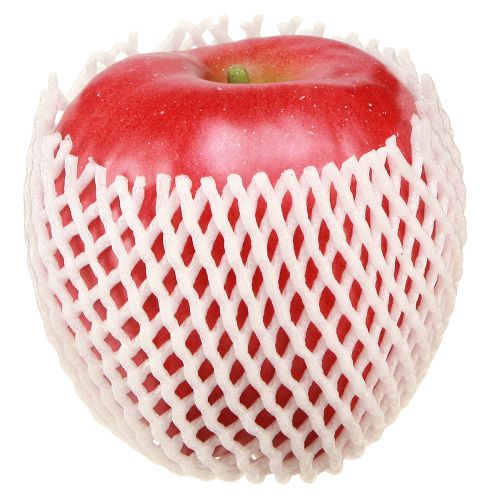 Artículo Deco Manzana Fruta Artificial Roja Real Touch 9cm