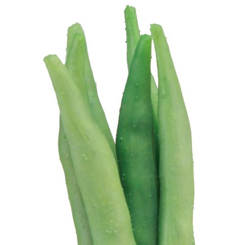 Artículo Frijoles Decorativos Verduras Artificiales Verde Real Touch 17cm 6uds