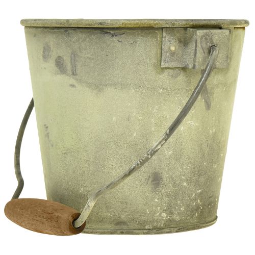 Artículo Cubo decorativo metal óxido vintage Ø15/17,5/22cm juego de 3