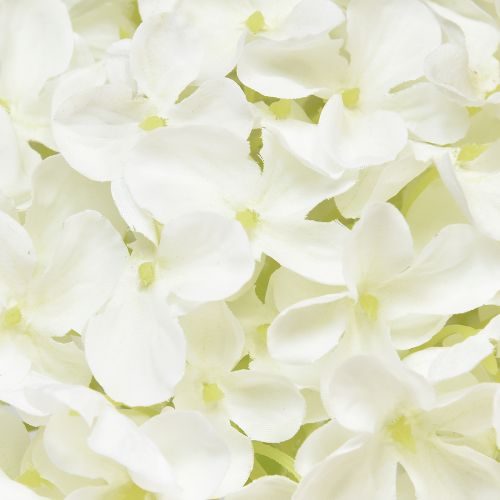 Artículo Hortensia decorativa hortensia bola de nieve blanca artificial 65cm