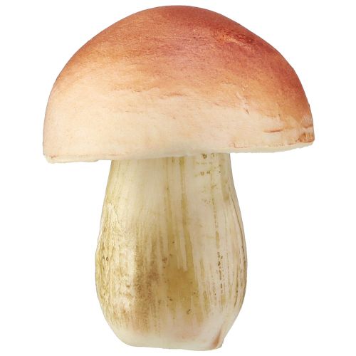 Artículo Setas decorativas en palos pequeñas y grandes marrón Al. 10/11,5 cm 8 piezas