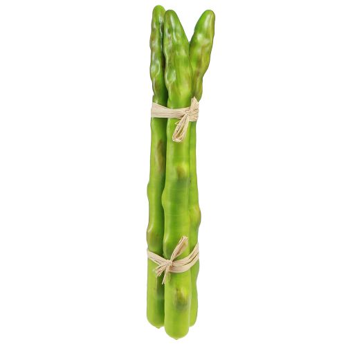 Floristik24 Espárragos Decorativos Verdes Vegetales Artificiales L22cm Ø1,5cm 3uds