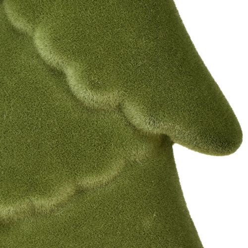 Artículo Abeto decorativo árbol de Navidad flocado verde 60cm