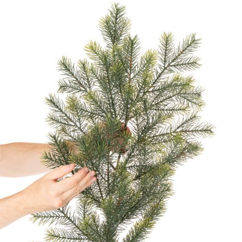 Guirnalda artificial de ramas de abeto para arreglos florales creativos, 175 cm. | Floristik24.es