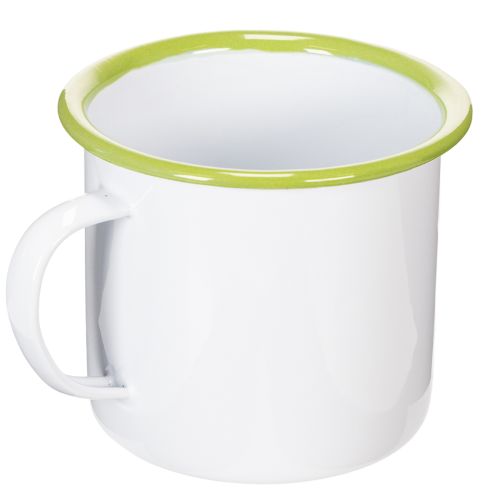 Taza/maceta decorativa, esmaltada, Ø11,5 cm, H10 cm | Floristik24.es