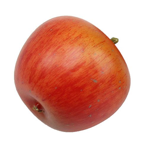 Floristik24 Manzanas decorativas naranja 4cm 6pcs