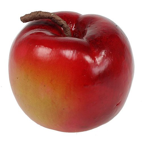Floristik24 Deco manzana roja 18cm