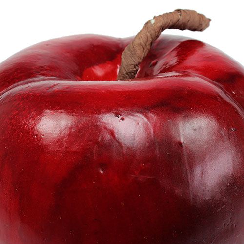 Floristik24 Deco manzana roja 18cm