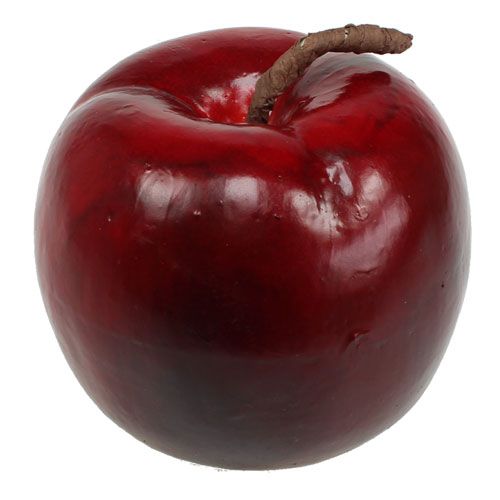 Floristik24 Deco manzana roja 18cm