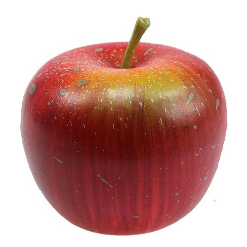 Artículo Manzanas decorativas 4cm rojo oscuro 6pcs