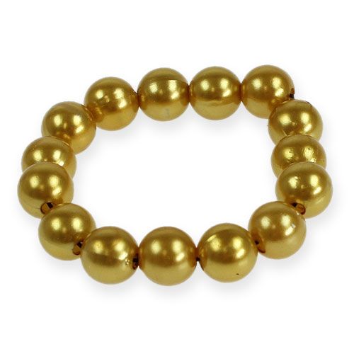 Floristik24 Cuentas decorativas Ø10mm oro 115 piezas