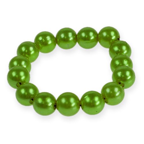 Floristik24 Perlas decorativas Ø10mm verde 115p