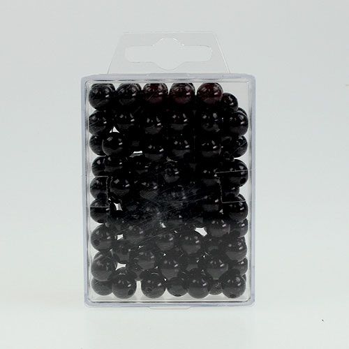 Artículo Cuentas decorativas Ø10mm negro 115 piezas