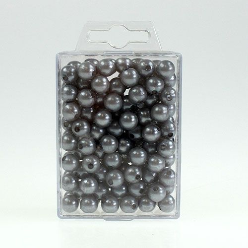 Artículo Cuentas decorativas Ø10mm plata 115 piezas