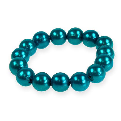 Cuentas decorativas Ø8mm turquesa 250 piezas