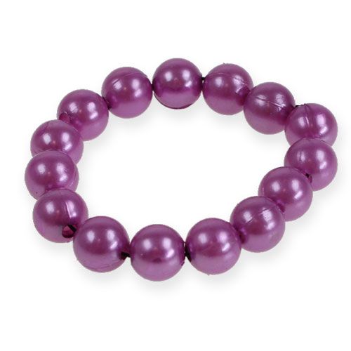 Floristik24 Cuentas decorativas Ø10mm violeta 115 piezas