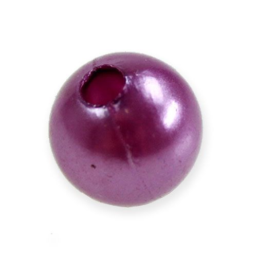 Artículo Cuentas decorativas Ø10mm violeta 115 piezas