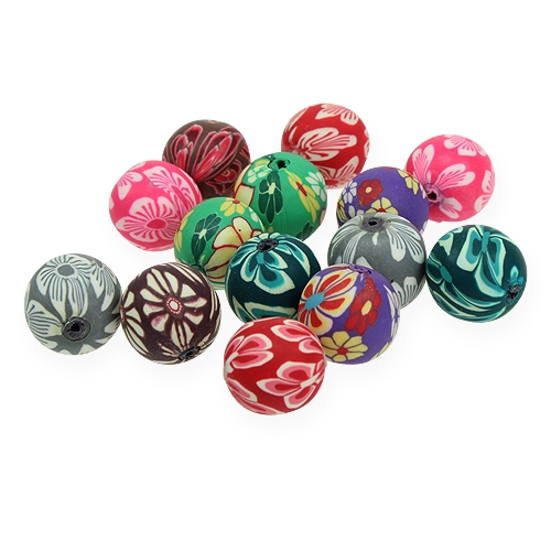 Floristik24 Perla decorativa, surtida 1.9cm 60p