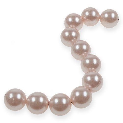 Cuentas decorativas Ø2cm rosa 12 piezas