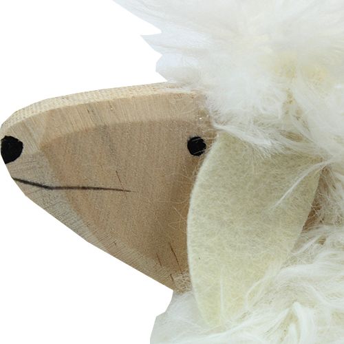 Floristik24 Pascua oveja blanca 18cm