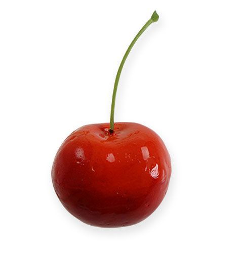 Floristik24 Cerezas decorativas rojas 3cm 12pcs