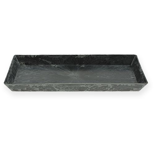 Artículo Bandeja decorativa antracita 27cm x 12cm