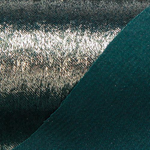 Artículo Cinta decorativa verde dorado deshilachada vintage An. 28 cm L. 2,5 m