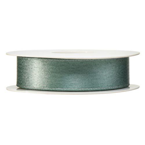 Floristik24 Cinta decorativa cinta decorativa glamour verde brillante A25mm L20m