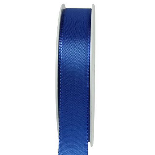 Floristik24 Cinta de regalo y decoración 25mm x 50m azul oscuro