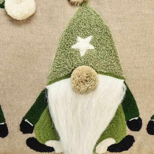 Artículo Cojín decorativo con elfos cojín decorativo verde beige 50×30cm