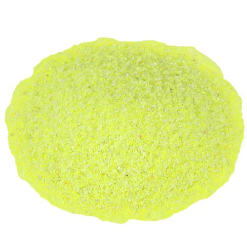 Arena decorativa amarilla neón color arena 0,5mm arena amarilla neón 1kg