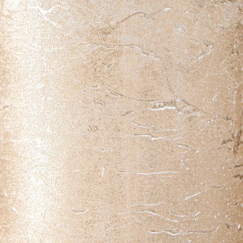 Artículo Velas lisas platino 70x120mm 4uds